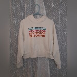 The North Face brand Women's size large pull over hoodie